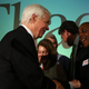 U.S. Sen. Thad Cochran (R-Miss.) greets supporters during his victory party June 24, 2014, at the Mississippi Children’s Museum in Jackson after a narrow GOP primary victory over Tea Party-backed Republican candidate Chris McDaniel.
Justin Sullivan/Getty Images